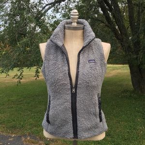 Patagonia gray Sherpa vest small